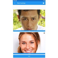 Выбор фото в приложении Face Swap