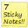 Иконка 7 Sticky Notes