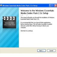 Скриншот Windows Essentials Codec Pack
