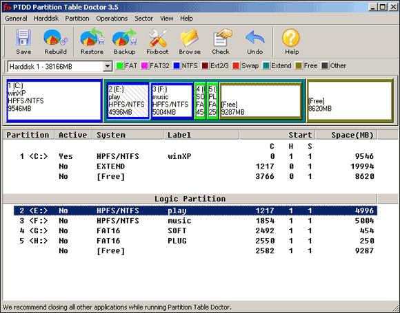 Partition Table Disk Doctor  img-1