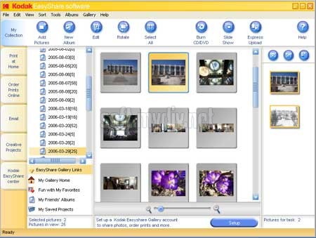 Kodak Easyshare Vista Software