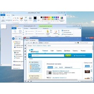 Скриншот Windows 8 Release Preview - ленточное меню в Проводнике Windows