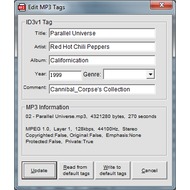 Скриншот MP3 Workshop