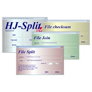обзор интерфейса HJSplit