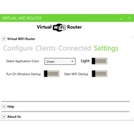 Скриншот Virtual WiFi Router