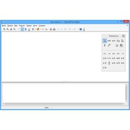 Скриншот OpenOffice.org  - программа Math для создания формул