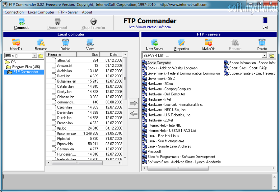 Ftp commander rus скачать