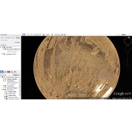 поверхность Марса в Google Earth