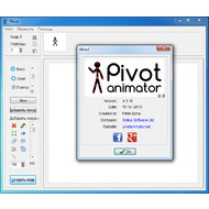 Версия программы Pivot Stickfigure Animator