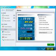 Скриншот Free Desktop Clock