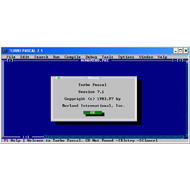 Окно программы в DOS