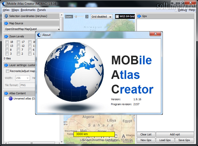 Mobile Atlas Creator   -  2