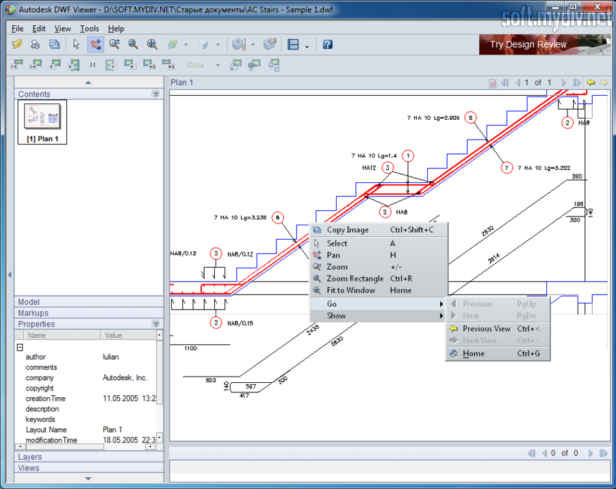 Autodesk DWF Viewer - скачать бесплатно русскую ...