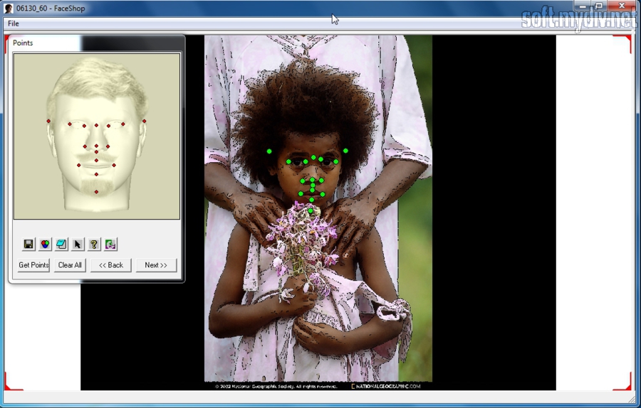 FaceShop Pro 3.1. Скриншоты программы.