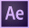 Иконка Adobe After Effects CC