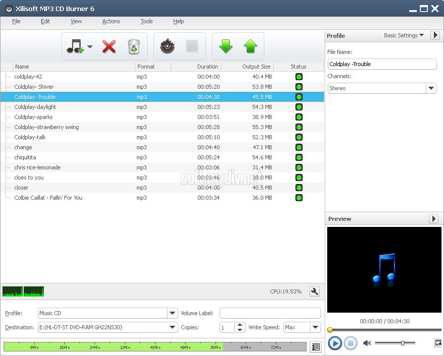 Бесплатные аудиокниги в формате mp3. Платные программы для записи формата FLAC на CD. Crack dlya Xilisoft. Express Burn. Фото интерфейса и значок программы.
