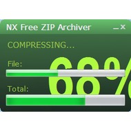Скриншот NX Free ZIP Archiver