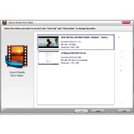 Скриншот Mp3 Editor for Free - извлечение аудио из видео