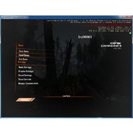 Скриншот CryENGINE 3 Free SDK - меню по кнопке Esc