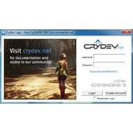 Скриншот CryENGINE 3 Free SDK - движок просит зарегистрироваться на сайте. Регистрация бесплатна.