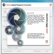 Скриншот Adobe DNG Converter