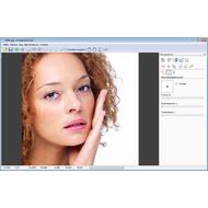 Скриншот MakeUp Pilot - главное окно программы. Слева инструменты редактирования.