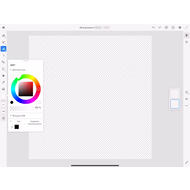 Настройки цвета в Adobe Fresco
