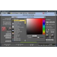 Настройка цвета интерфейса в Voxengo Span